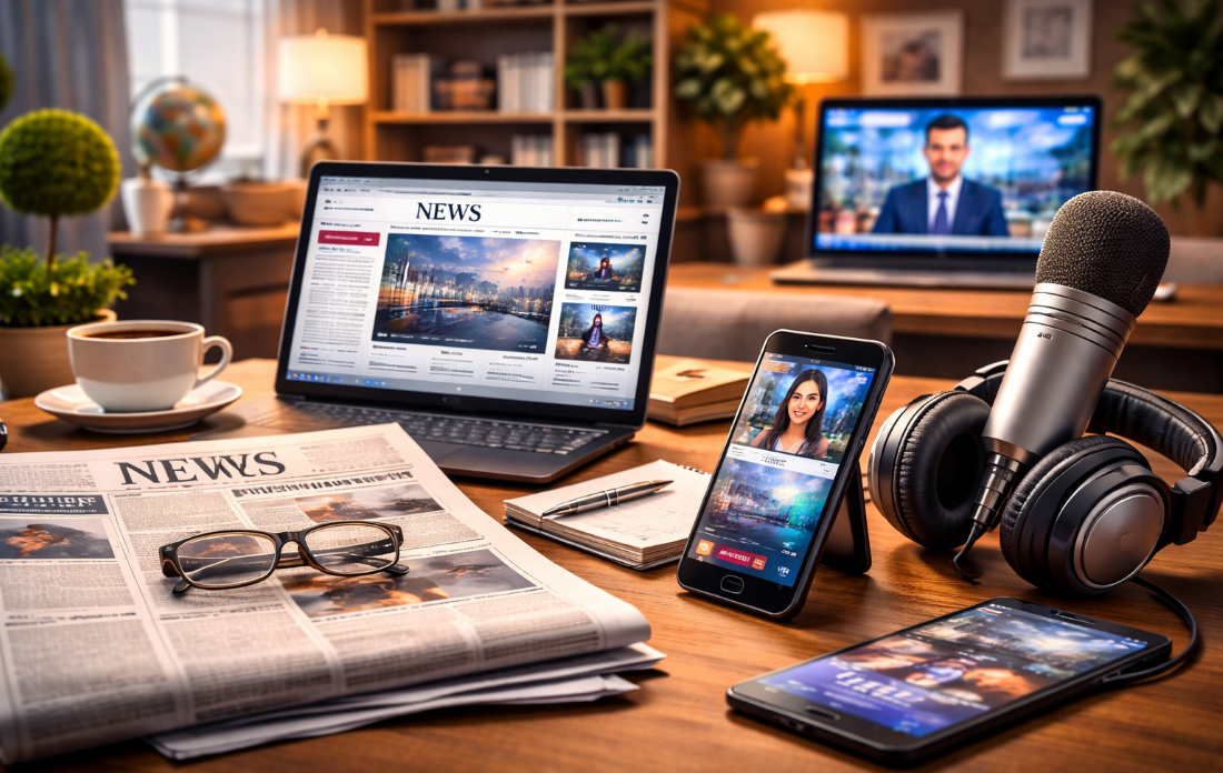 From Print to Podcasts: The Evolution of Storytelling in News Media